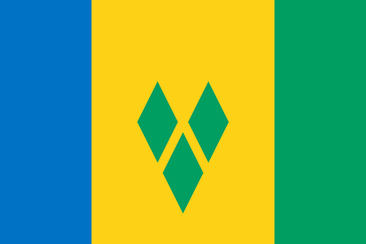 Flag of Saint Vincent and the Grenadines