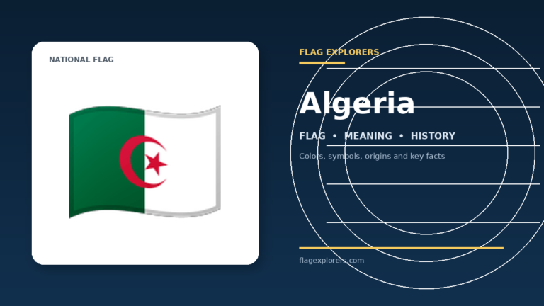 Algeria Flag: Meaning, Colors, History & Facts
