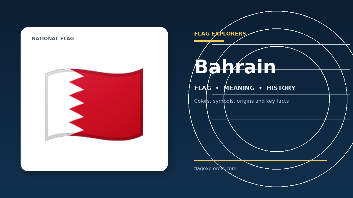Bahrain flag