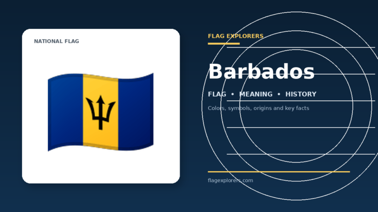Barbados Flag: Meaning, Colors, History & Facts