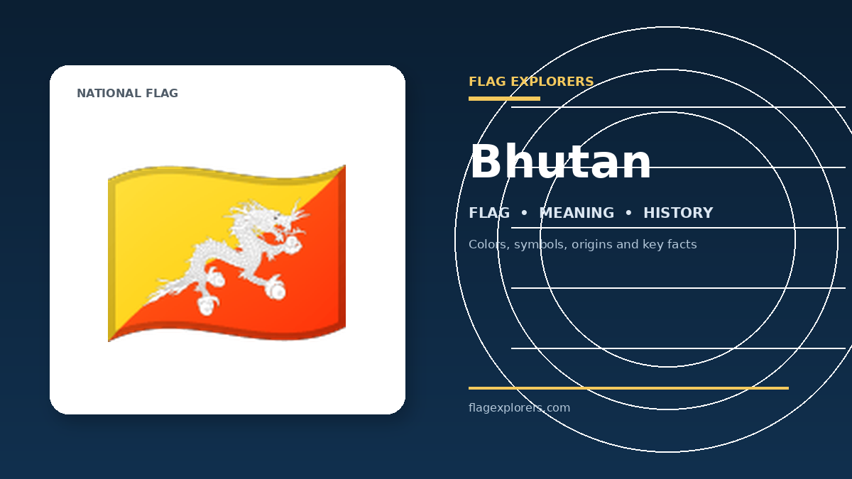 Bhutan flag