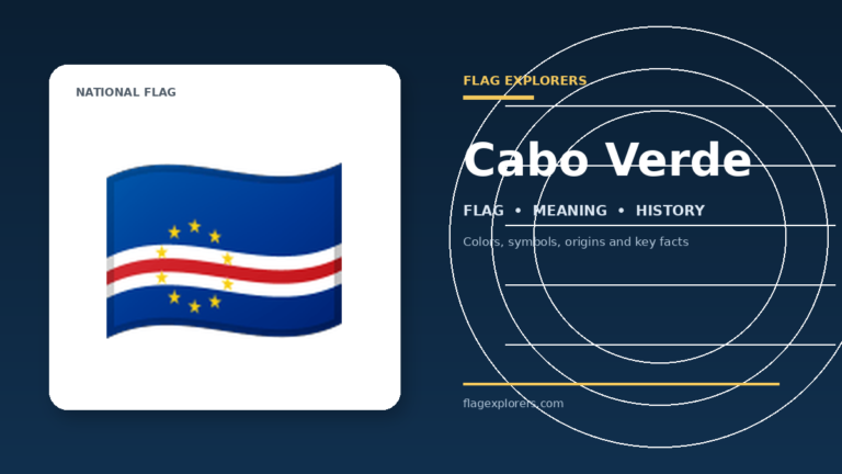 Cabo Verde Flag: Meaning, Colors, History & Facts