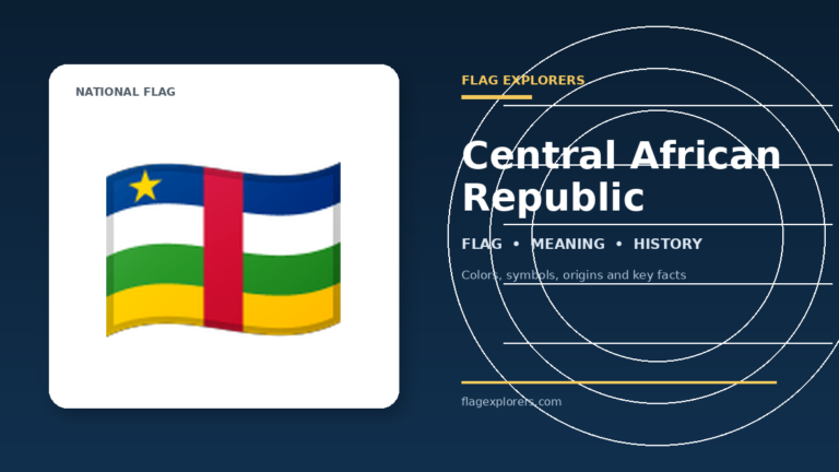 Central African Republic Flag: Meaning, Colors, History & Facts