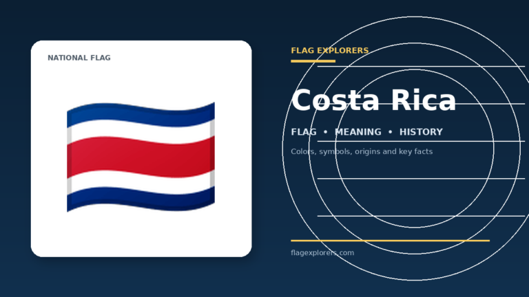 Costa Rica Flag: Meaning, Colors, History & Facts