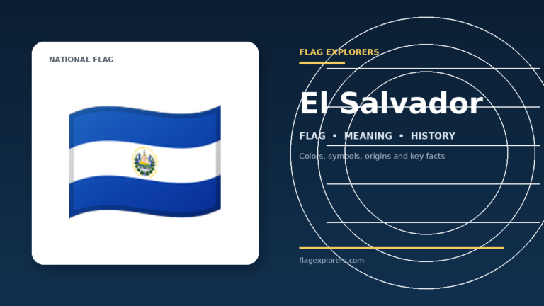 El Salvador Flag: Meaning, Colors, History & Facts