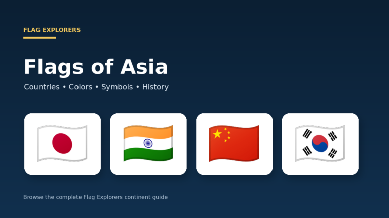 Flags of Asia: Designs, Symbols & History