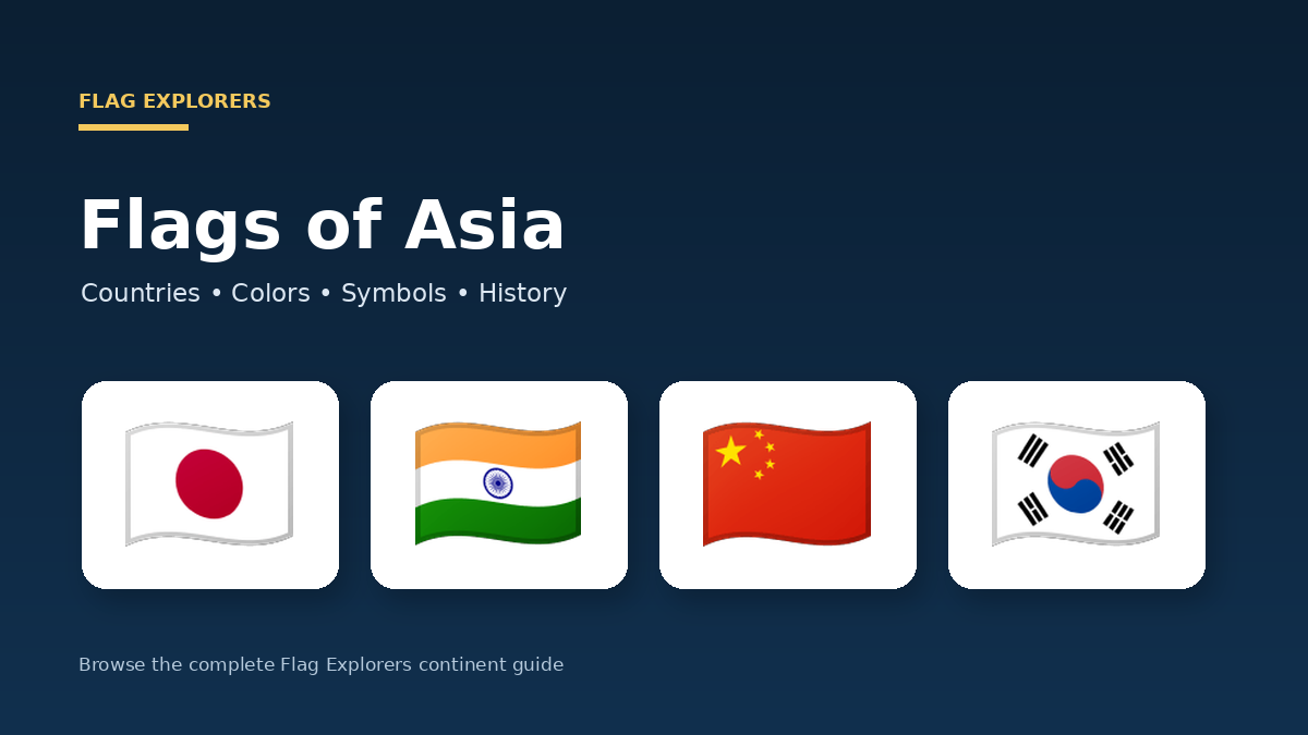 Flags of Asia