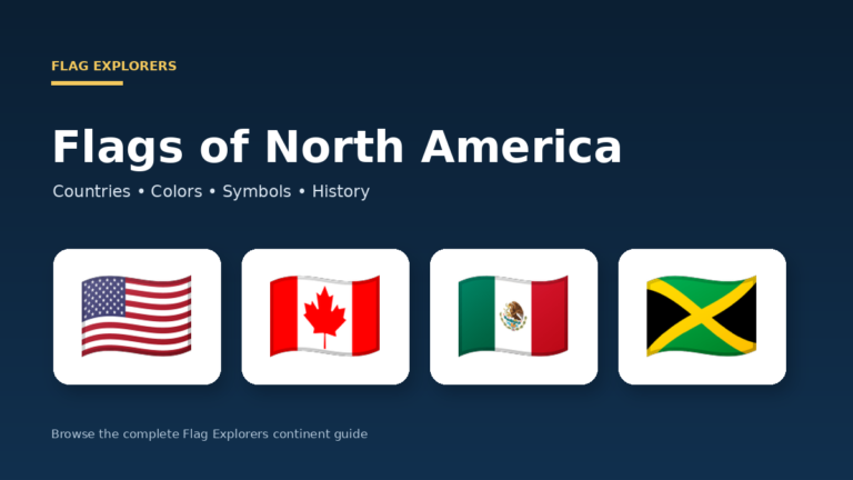 Flags of North America: Designs, Symbols & History