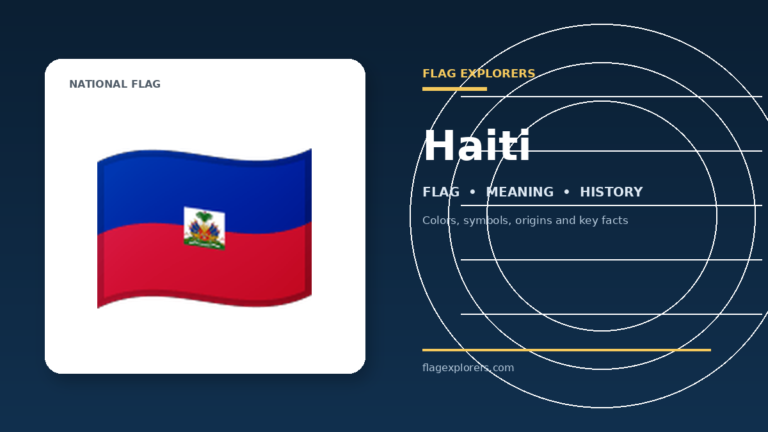Haiti Flag: Meaning, Colors, History & Facts
