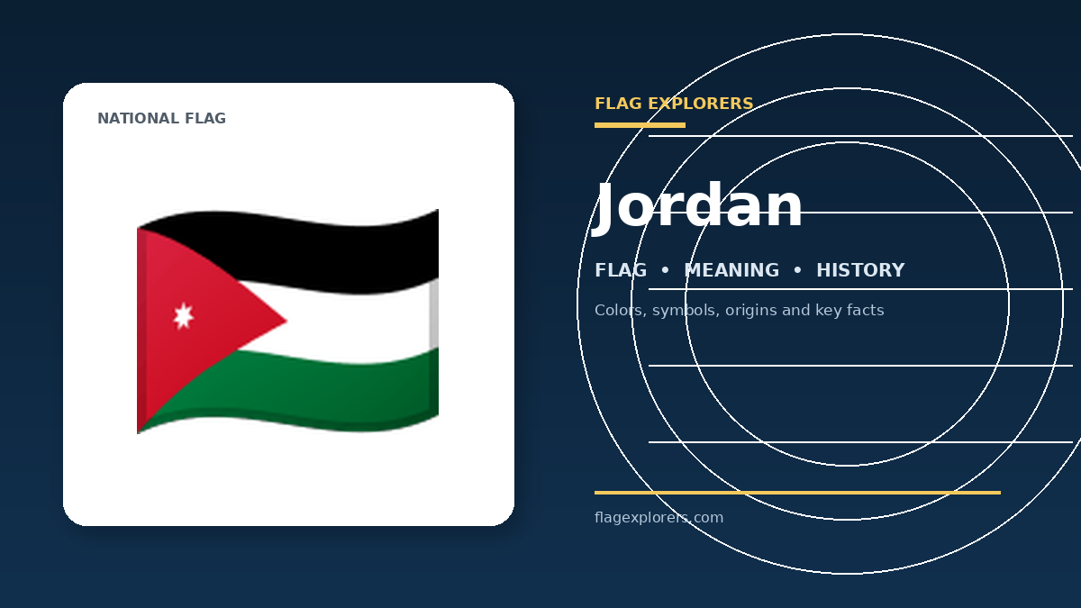 Jordan flag