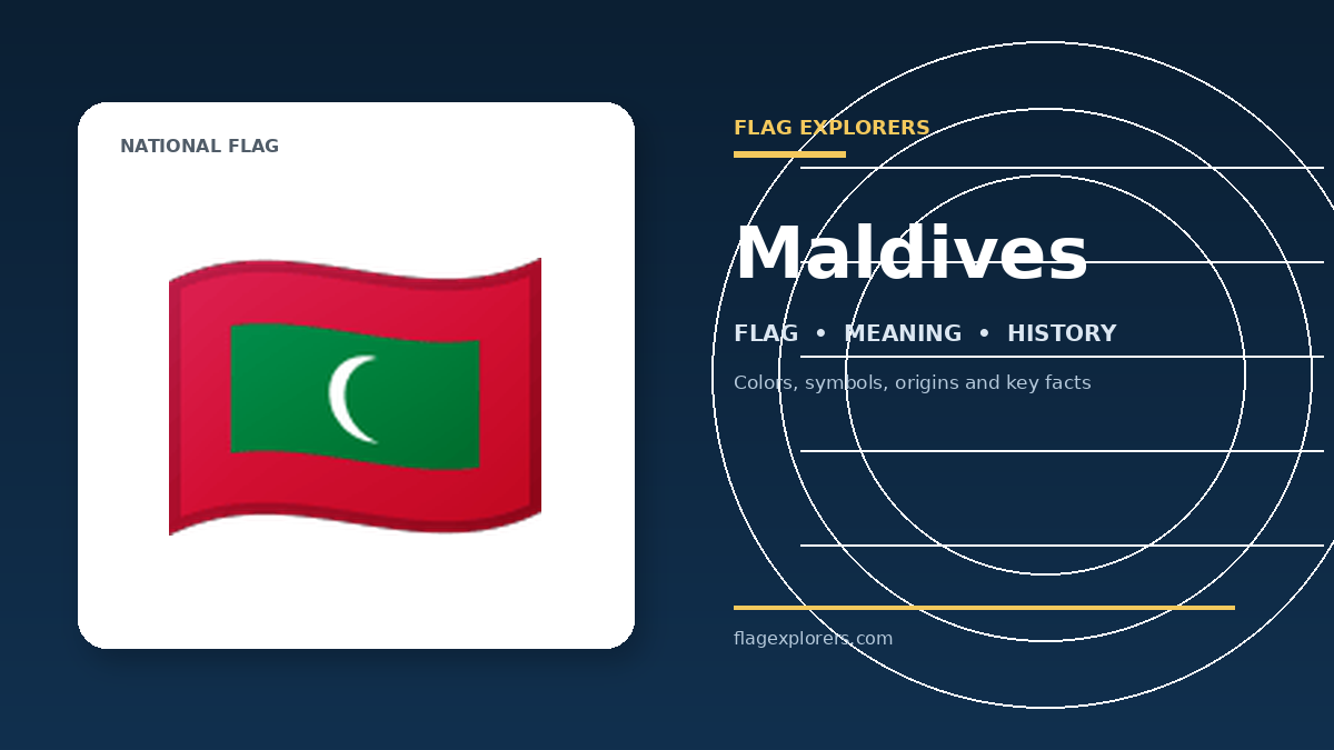 Maldives flag