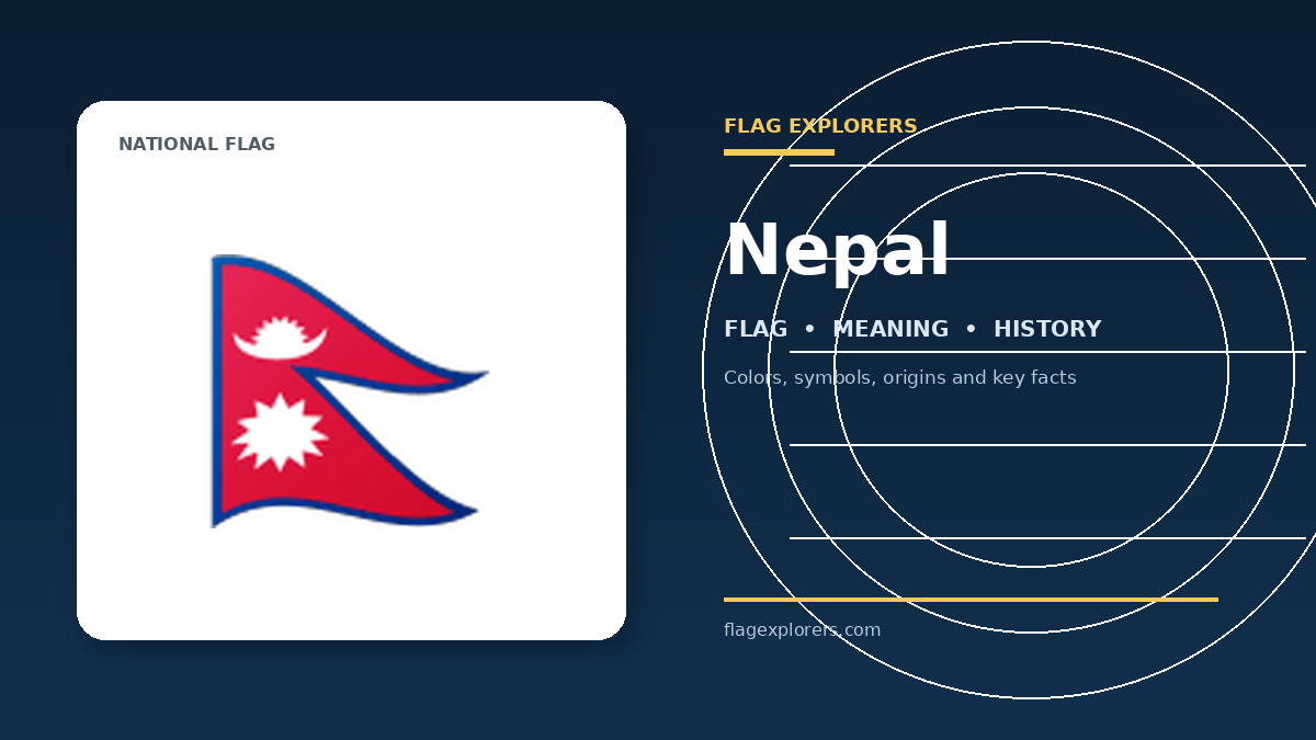 Nepal flag