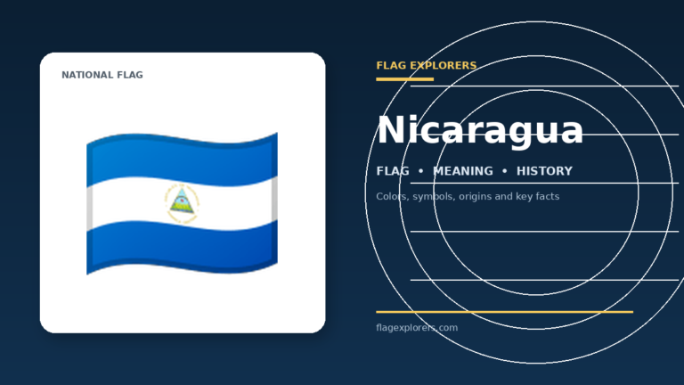 Nicaragua Flag: Meaning, Colors, History & Facts
