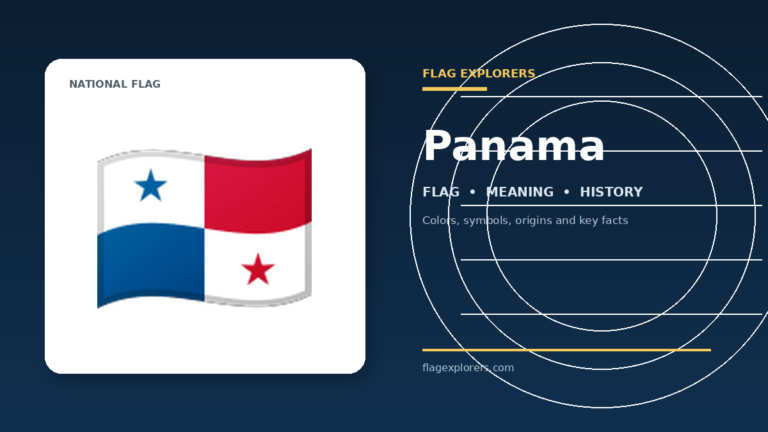 Panama Flag: Meaning, Colors, History & Facts