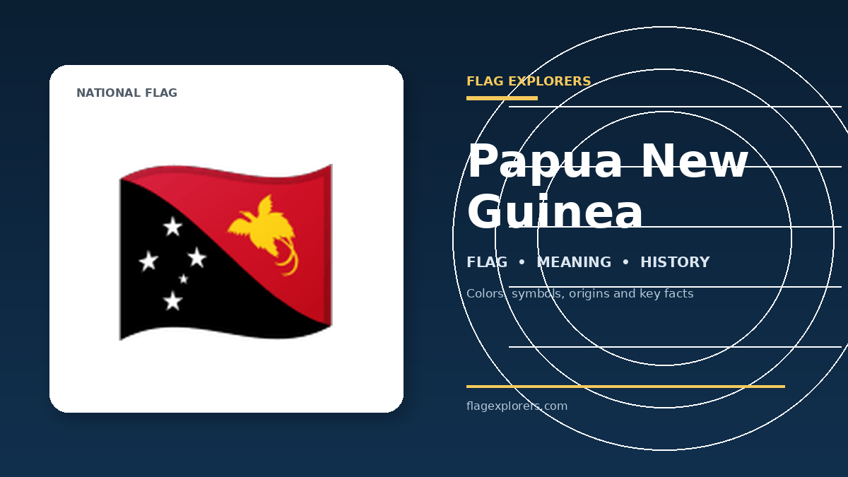 Papua New Guinea flag