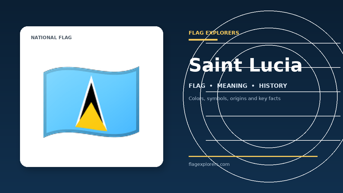 Saint Lucia flag