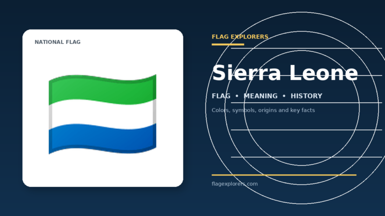 Sierra Leone Flag: Meaning, Colors, History & Facts