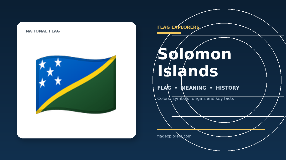 Solomon Islands flag