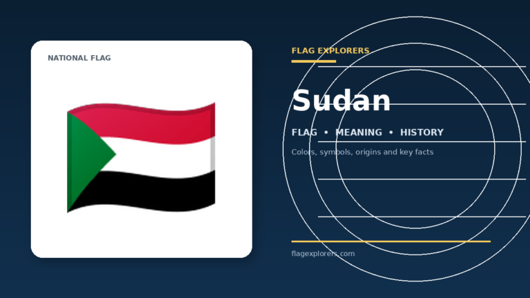 Sudan Flag: Meaning, Colors, History & Facts