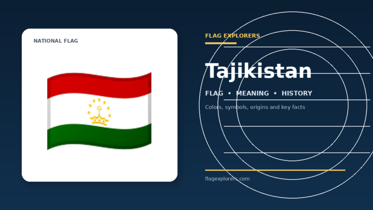 Tajikistan Flag: Meaning, Colors, History & Facts
