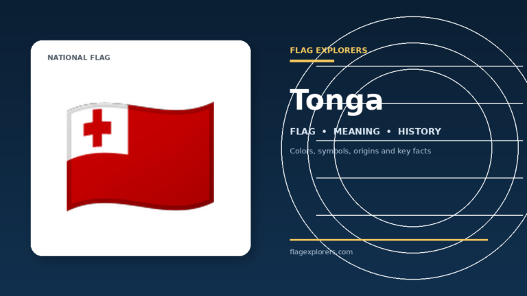 Tonga Flag: Meaning, Colors, History & Facts