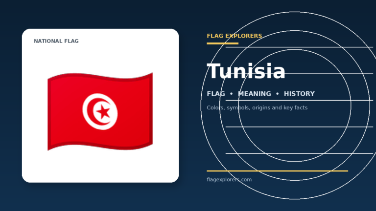 Tunisia Flag: Meaning, Colors, History & Facts