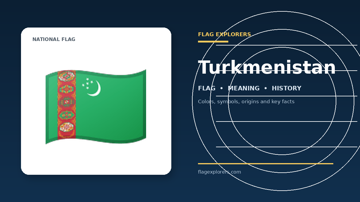 Turkmenistan flag