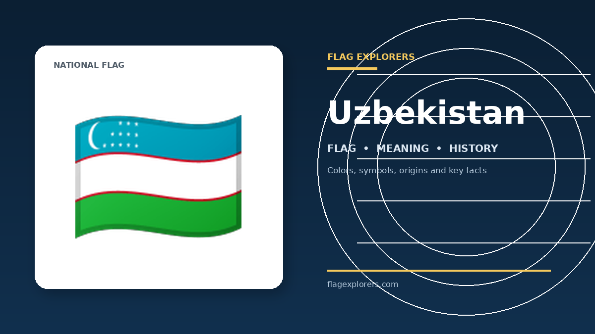 Uzbekistan flag